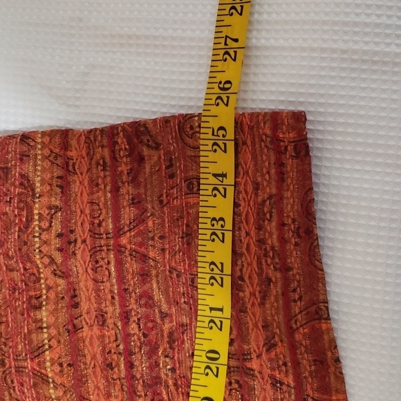 Christopher & Banks. Colorful Vest; Full Front Zipper; Interior Pockets. Size 3X - Picture 11 of 15